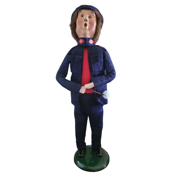 Byers Choice Salvation Army with Tags 2006 Man Drumstick Vintage - Picture 1 of 7